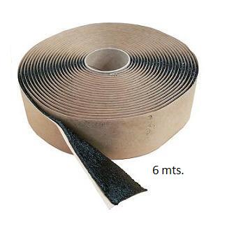 Aislante Tipo Chicle Rollo 1/8 X 1 3/4 X 20ft(6mts)
