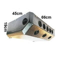 Unidad Evaporador 66 Para Colgar 10 Rejillas 12v. Salida Izquierda