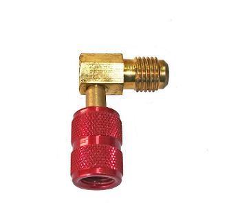 ADAPTADOR DE 1/4" MACHO FLARE A 3/16" HEMBRA FLARE DE 90°