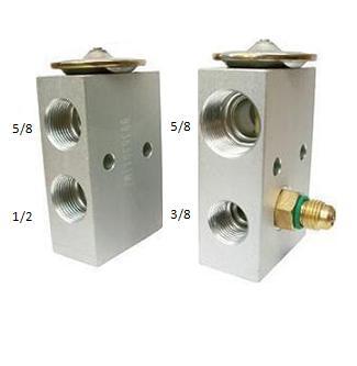 Valvula Expansion Kenworth 5/8"-3/8" Y 5/8"-1/2" " Con Porta Bulbo