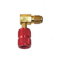 ADAPTADOR DE 1/4" MACHO FLARE A 3/16" HEMBRA FLARE DE 90o - Airmax