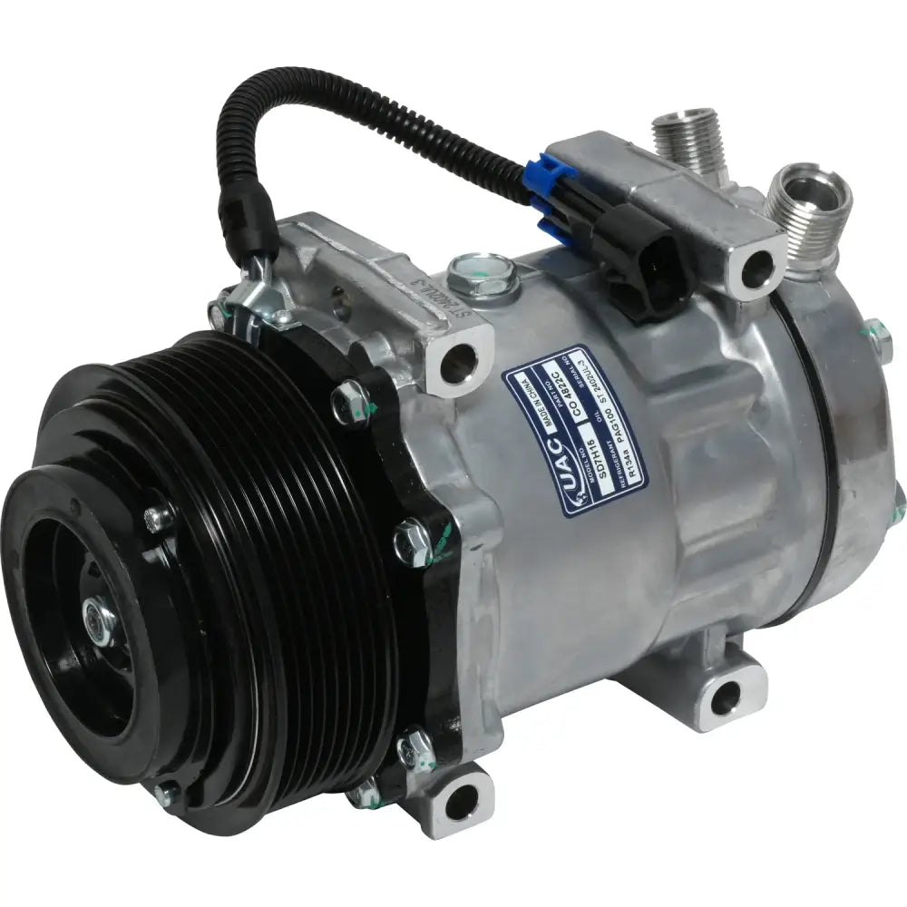COMPRESOR INTERNATIONAL M.D. 8SURCOS CONEXIONES O-RING SD4822, SD4883 - Airmax