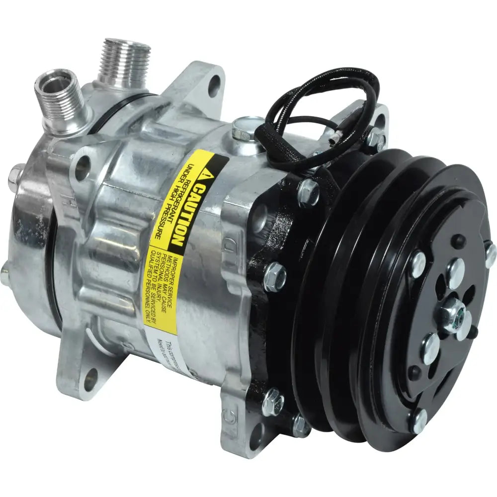 COMPRESOR SD708 2SURCOS OREJAS SALIDA O-RING VERTICAL - Airmax