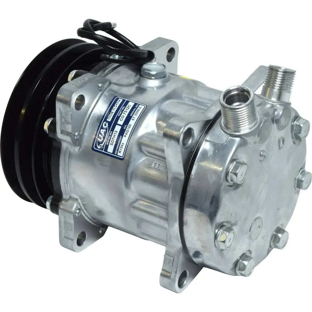 COMPRESOR SD708 2SURCOS OREJAS SALIDA O-RING VERTICAL - Airmax