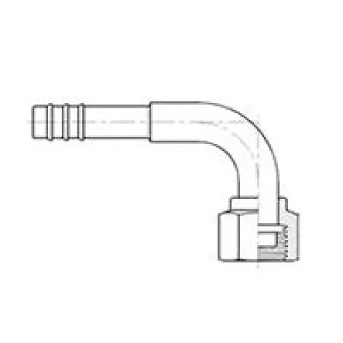 Conector 90o Hembra O'Ring - Airmax