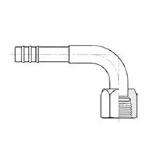 Conector 90o Macho O'Ring Interior - Airmax