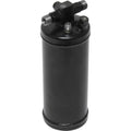 FILTRO PARA VOLVO, JOHN DEERE Y MACK CON ENTRADA Y SALIDA MACHO O-RING 3/8" CON PORTA BULBO Y VALVULA SERVICIO FIERRO - Airmax