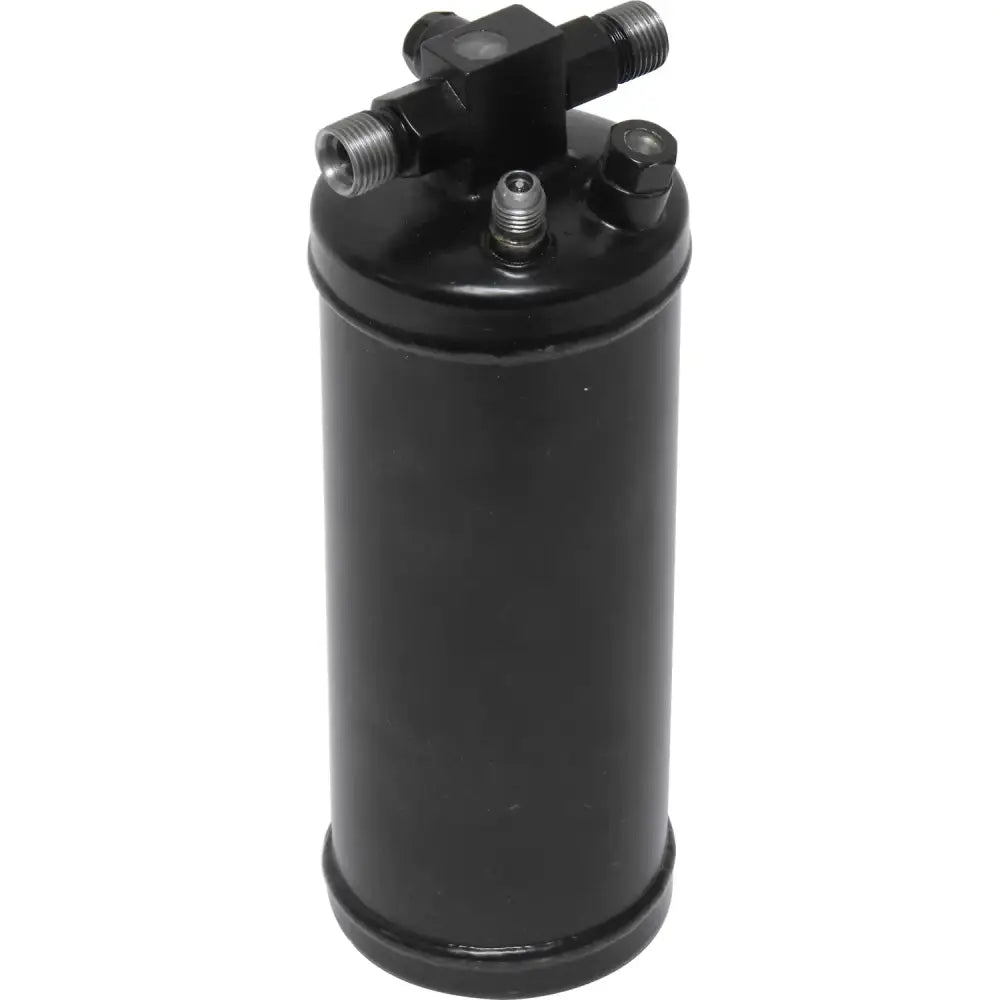 FILTRO PARA VOLVO, JOHN DEERE Y MACK CON ENTRADA Y SALIDA MACHO O-RING 3/8" CON PORTA BULBO Y VALVULA SERVICIO FIERRO - Airmax