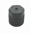 TAPON PLASTICO PARA PUERTO DE SERVICIO ALTA R134a NEGRO - Airmax