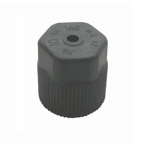 TAPON PLASTICO PARA PUERTO DE SERVICIO ALTA R134a NEGRO - Airmax