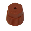 TAPON PLASTICO PARA PUERTO DE SERVICIO ALTA R134a ROJO - Airmax