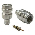 Valvula de servicio para soldar r134 aluminio - airmax